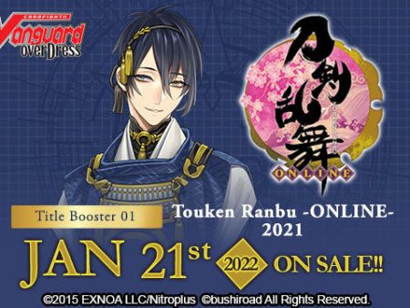 CARDFIGHT!! VANGUARD OverDress Title Booster Pack 01 “Touken Ranbu -ONLINE-  Booster Box Supply