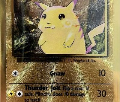 Pikachu (58 102) (Celebrations Metal Card) [Celebrations: 25th Anniversary] Online