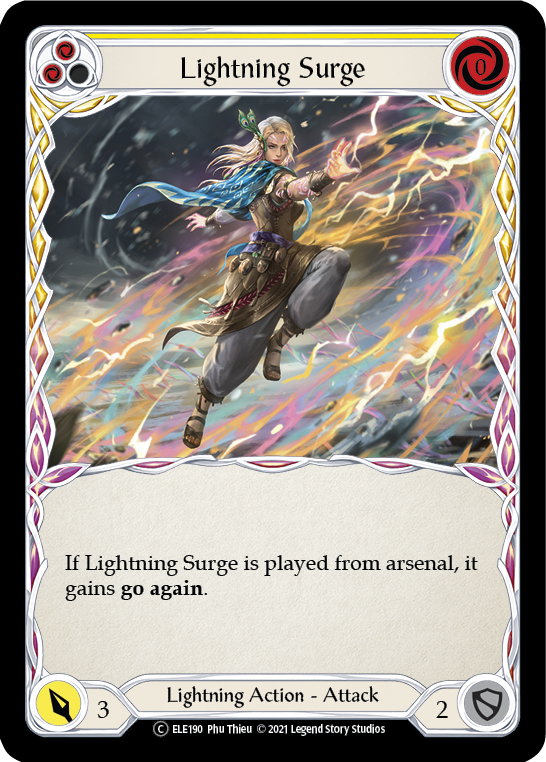 Lightning Surge (Yellow) [U-ELE190] Unlimited Normal For Cheap