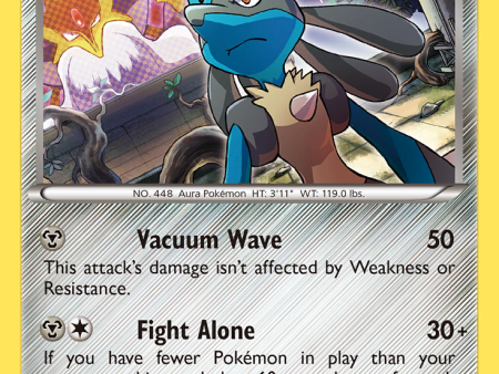 Lucario (63 124) (Cosmos Holo) [XY: Fates Collide] Online