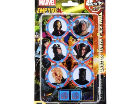 HeroClix: Avengers & Fantastic Four Empyre Dice & Token Pack Supply