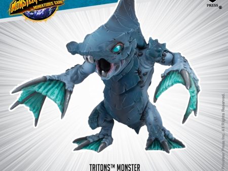 Leviatrhron Monsterpocalypse Tritons Monster (metal resin) For Cheap