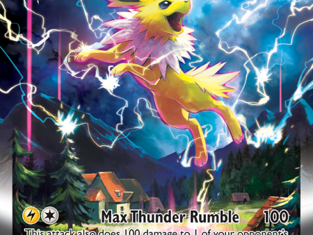 Jolteon VMAX (SWSH184) (Jumbo Card) [Sword & Shield: Black Star Promos] on Sale