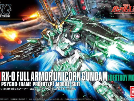 HGUC 1 144 #178 Full Armor Unicorn Gundam (Destroy Mode) For Cheap