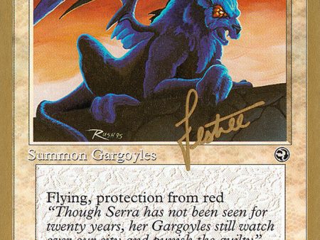 Abbey Gargoyles (Bertrand Lestree) (SB) [Pro Tour Collector Set] Hot on Sale