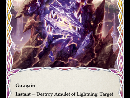 Amulet of Lightning [U-ELE201] Unlimited Rainbow Foil Discount