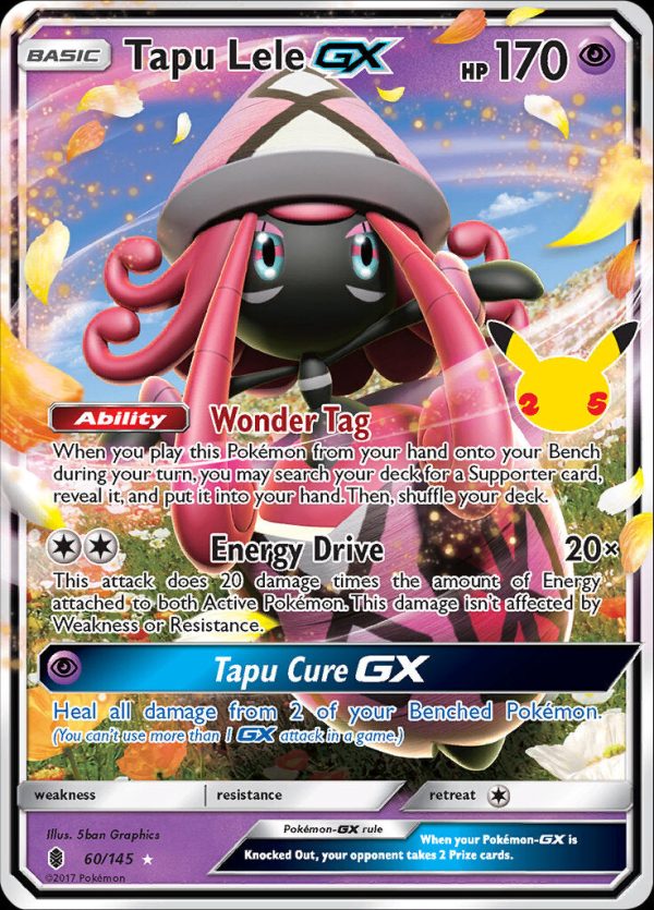 Tapu Lele GX (60 145) [Celebrations: 25th Anniversary - Classic Collection] For Cheap