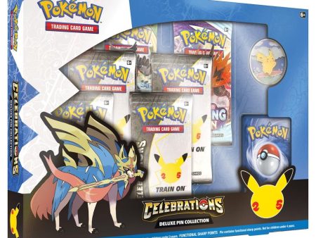 Pokemon TCG: Zacian Deluxe Pin Collection Online