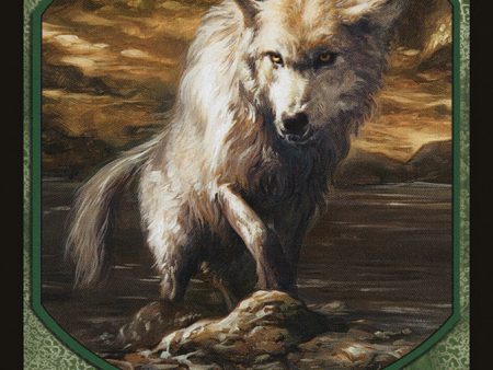 Wolf (12 12) [Innistrad Tokens] Sale