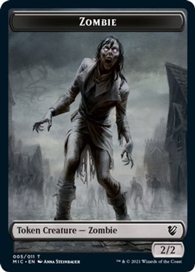 Zombie (005 MIC)    Zombie (005 MID) [Innistrad: Midnight Hunt Commander] Sale