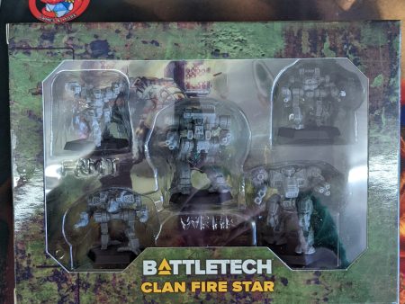 BattleTech: Miniature Force Pack - Clan Fire Star For Sale