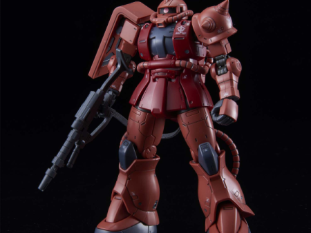 HG 1 144 MS-06S ZAKU III PRINCIPALITY OF ZEON CHAR AZNABLE S MOBILE SUITS Red Comet Ver. Sale