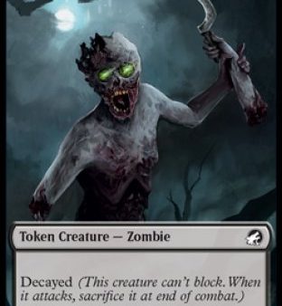 Zombie (005)    Zombie (004) Double-sided Token [Innistrad: Midnight Hunt Commander] For Discount