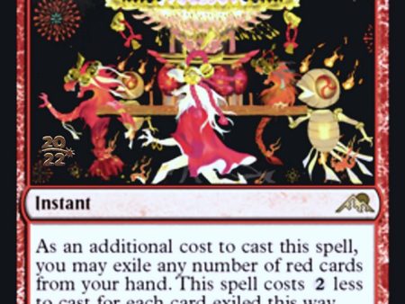 March of Reckless Joy [Kamigawa: Neon Dynasty Prerelease Promos] For Cheap