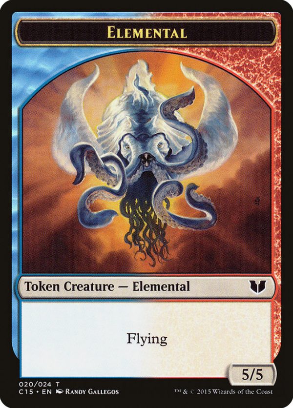 Drake    Elemental (020) Double-Sided Token [Commander 2015 Tokens] Fashion