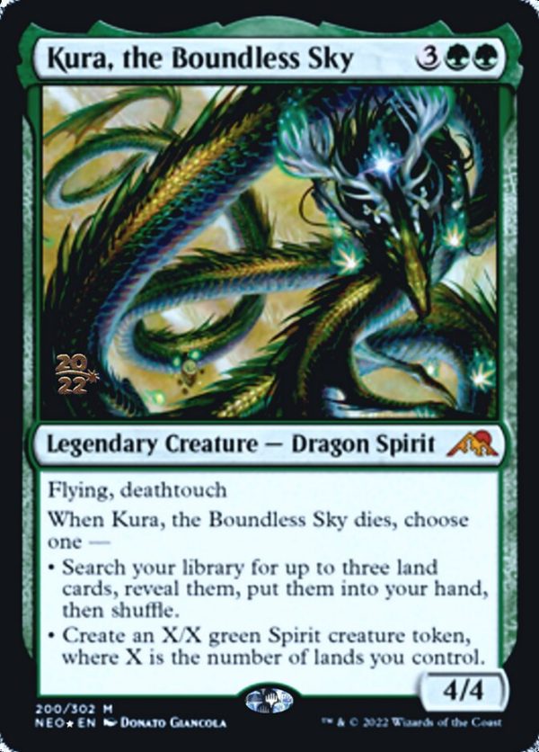 Kura, the Boundless Sky [Kamigawa: Neon Dynasty Prerelease Promos] For Discount