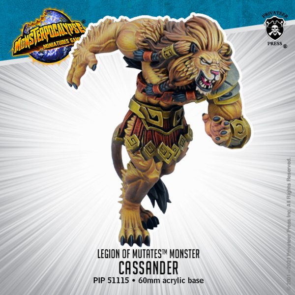 Monsterpocalypse Cassander Legion of Mutates Monster For Cheap