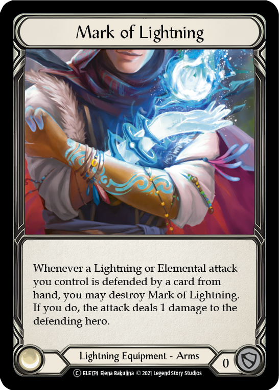 Mark of Lightning [U-ELE174] Unlimited Normal Fashion