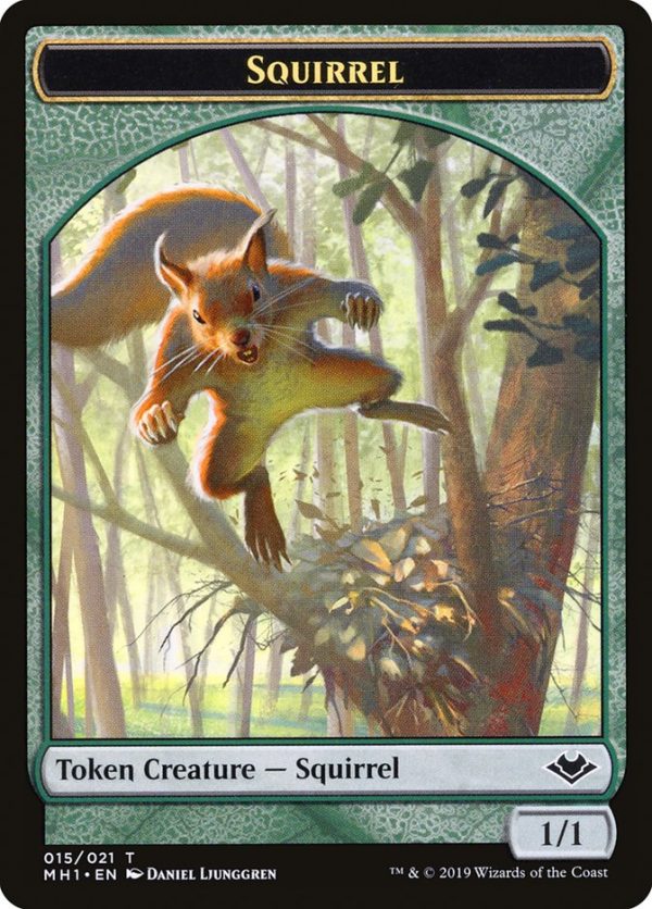 Zombie (007)    Squirrel (015) Double-Sided Token [Modern Horizons Tokens] Online Sale