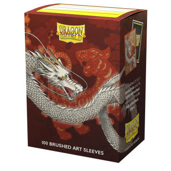 DRAGON SHIELD: WATER TIGER 2022 - ART, BRUSHED CARD SLEEVES (100CT) Sale