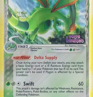 Flygon (7 110) (Delta Species) (Stamped) [EX: Holon Phantoms] Hot on Sale