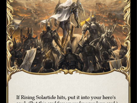 Rising Solartide (Yellow) [MON079] 1st Edition Normal Sale