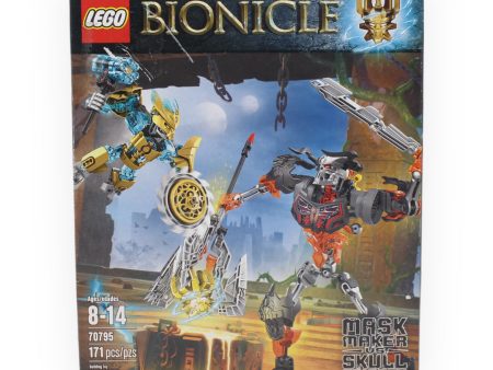 Retired Set 70795 Bionicle Mask Maker vs. Skull Grinder For Cheap