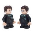 Gregory Goyle   Harry Potter (Slytherin robe, short legs, dark brown hair, 2021) For Cheap