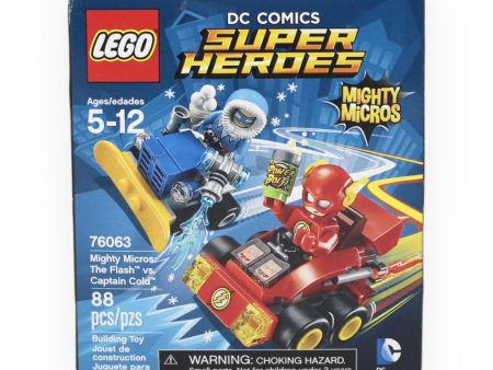 Retired Set 76063 DC Super Heroes Mighty Micros: The Flash vs. Captain Cold Supply