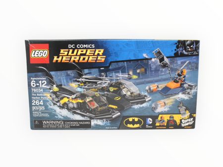 Retired Set 76034 DC Super Heroes The Batboat Harbor Pursuit For Cheap