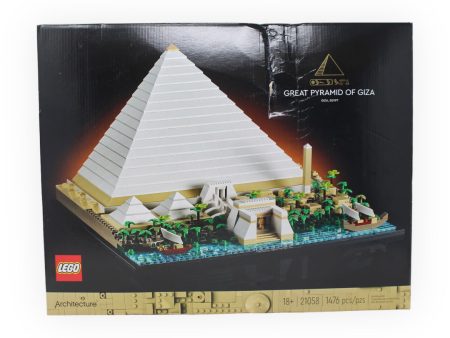 Certified Used Set 21058 Architecture The Great Pyramid of Giza Sale