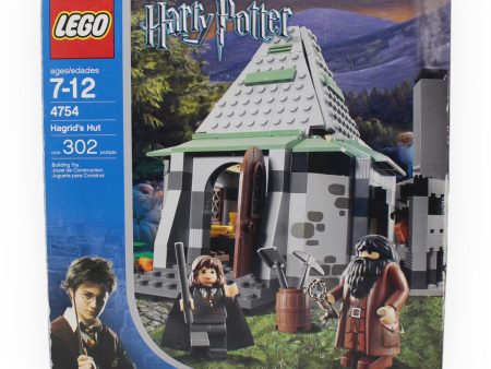 Certified Used Set 4754 Harry Potter Hagrid’s Hut (2nd Edition, 2004) For Cheap