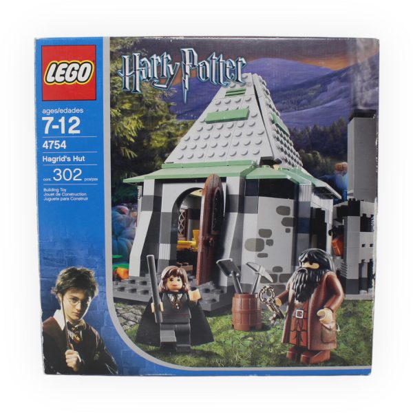 Certified Used Set 4754 Harry Potter Hagrid’s Hut (2nd Edition, 2004) For Cheap