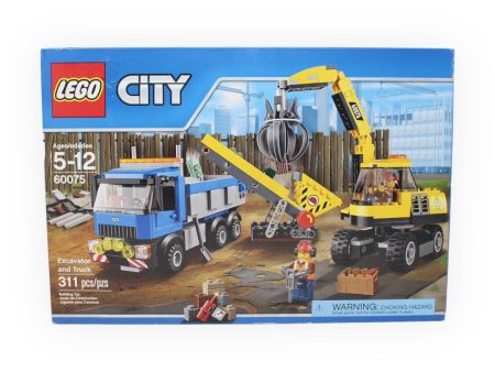 Retired Set 60075 City Excavator and Truck Fashion