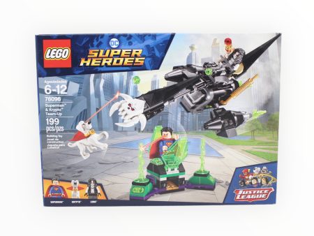 Retired Set 76096 DC Super Heroes Superman & Krypto Team-Up For Cheap