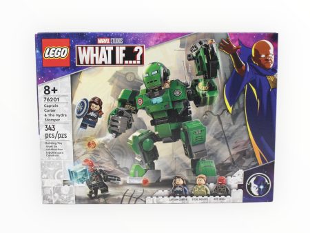 Retired Set 76201 Marvel What If…? Captain Carter & The Hydra Stomper Fashion