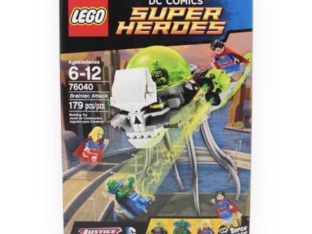 Retired Set 76040 DC Super Heroes Brainiac Attack on Sale