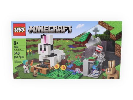 Certified Used Set 21181 Minecraft The Rabbit Ranch Supply